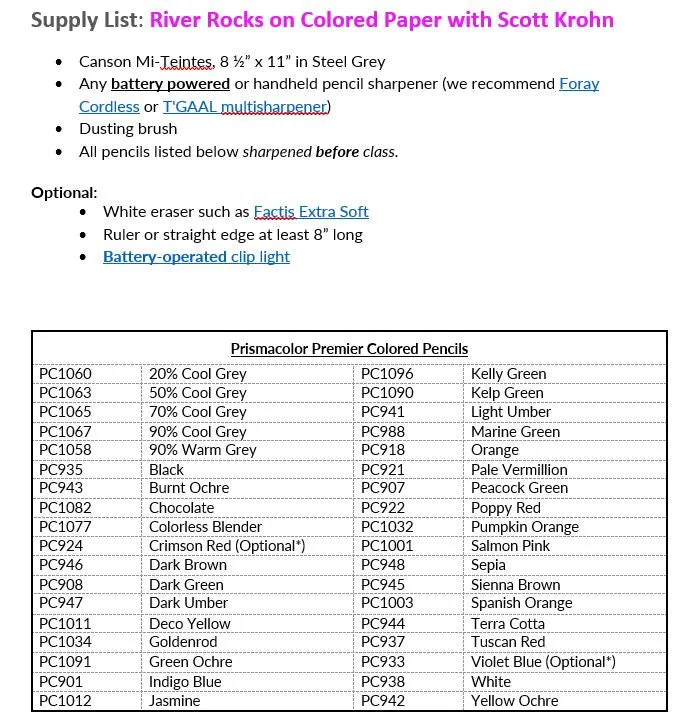 River Rocks - Pajama Class with Scott Krohn