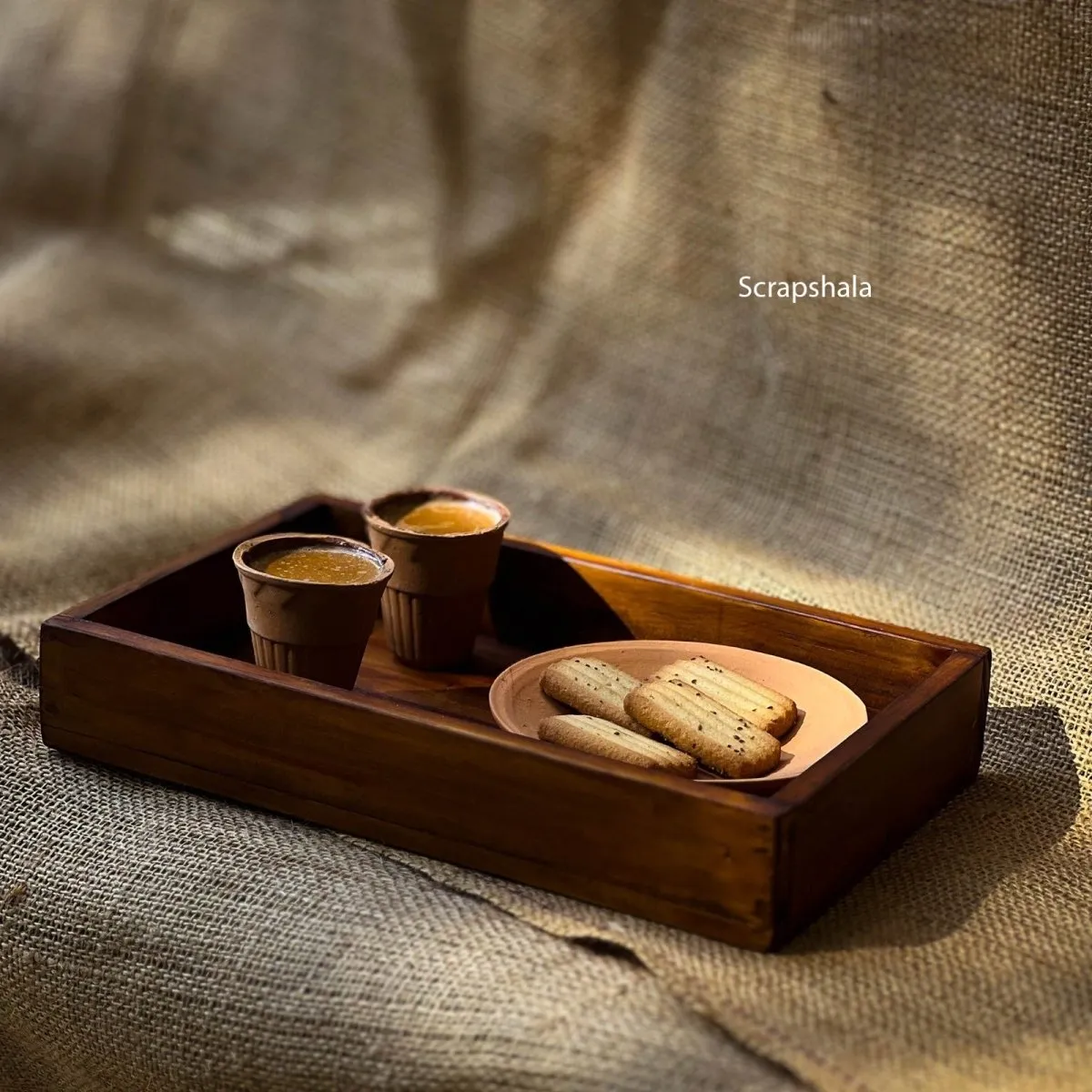 Rozana Tray | Multipupose | Natural Reclaimed Wood