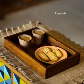 Rozana Tray | Multipupose | Natural Reclaimed Wood