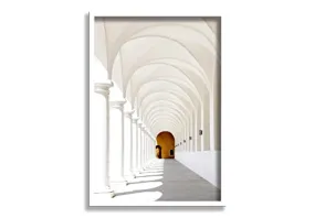 SAF paintings Absrtract Art White Frame painting for Wall Decoration SA-COMBO-166-M1