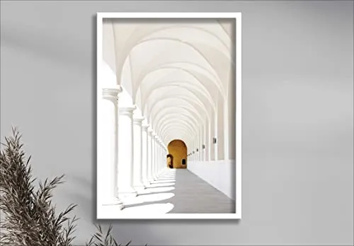 SAF paintings Absrtract Art White Frame painting for Wall Decoration SA-COMBO-166-M1