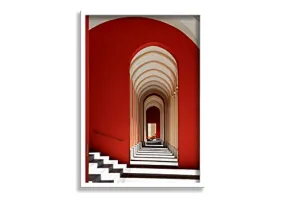 SAF paintings Absrtract Art White Frame painting for Wall Decoration SA-COMBO-172-M1