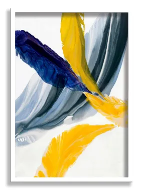 SAF paintings Abstract Art Premium White Frame Wall Painting for Home Decoration SA-COMBO-31-M1