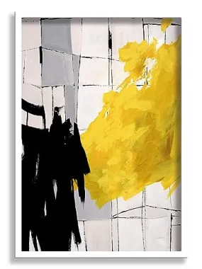 SAF paintings Abstract Art Premium White Frame Wall Painting for Home Decoration SA-COMBO-33-M1