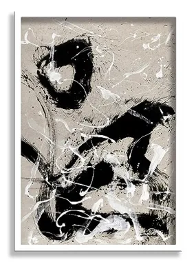 SAF paintings Abstract Art Premium White Frame Wall Painting for Home Decoration SA-COMBO-37-M1
