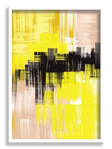 SAF paintings Abstract Art Premium White Frame Wall Painting for Home Decoration SA-COMBO-44-M1