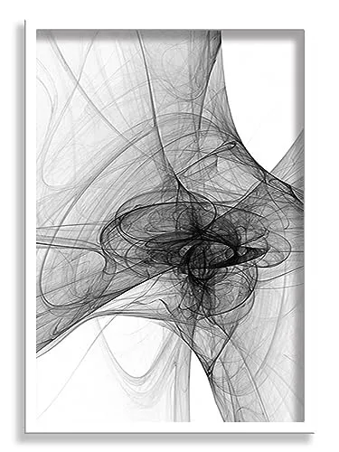 SAF paintings Abstract Art Premium White Frame Wall Painting for Home Decoration SA-COMBO-50-M1