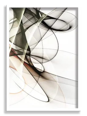 SAF paintings Abstract Art Premium White Frame Wall Painting for Home Decoration SA-COMBO-54-M1