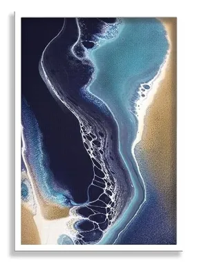 SAF paintings Abstract Art Premium White Frame Wall Painting for Home Decoration SA-COMBO-77-M1