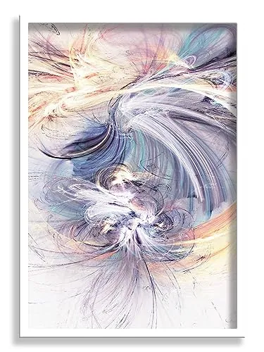 SAF paintings Abstract Art Premium White Frame Wall Painting for Home Decoration SA-COMBO-80-M1