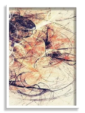 SAF paintings Abstract Art Premium White Frame Wall Painting for Home Decoration SA-COMBO-81-M1