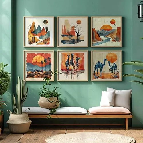 SAF paintings animal modern art Premium Digital Painting with Frame for Home Decoration - Painting for Living Room Bedroom Office - Painting for Wall Decoration B-419-N6