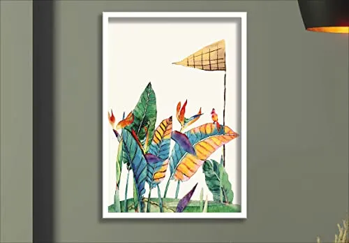 SAF paintings Modern Art White Frame painting for Wall Decoration SA-COMBO-107-M1