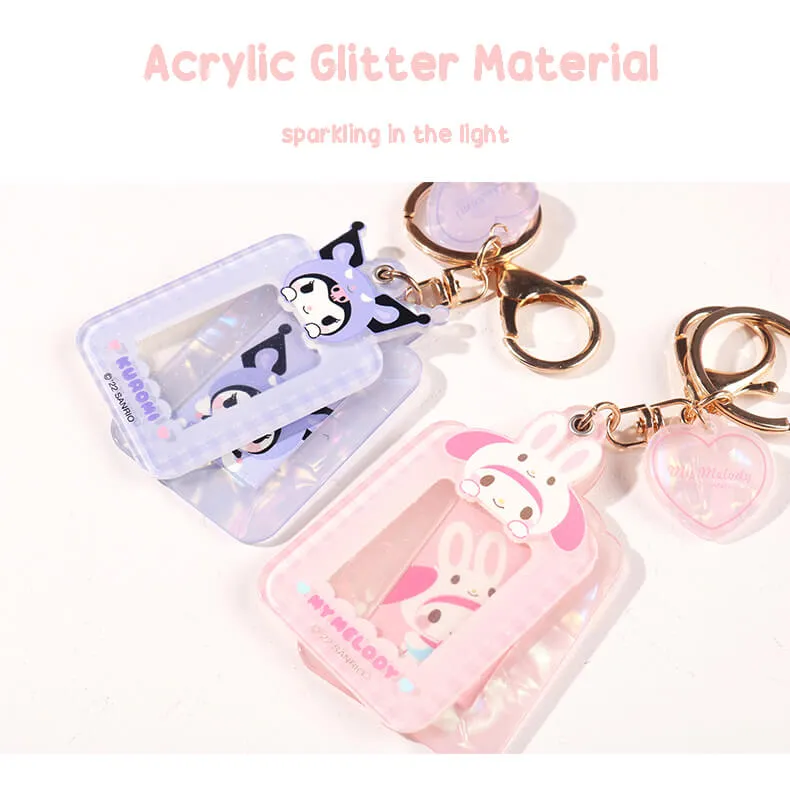 Sanrio Otomodachi Kigurumi Photo Holder Keychains