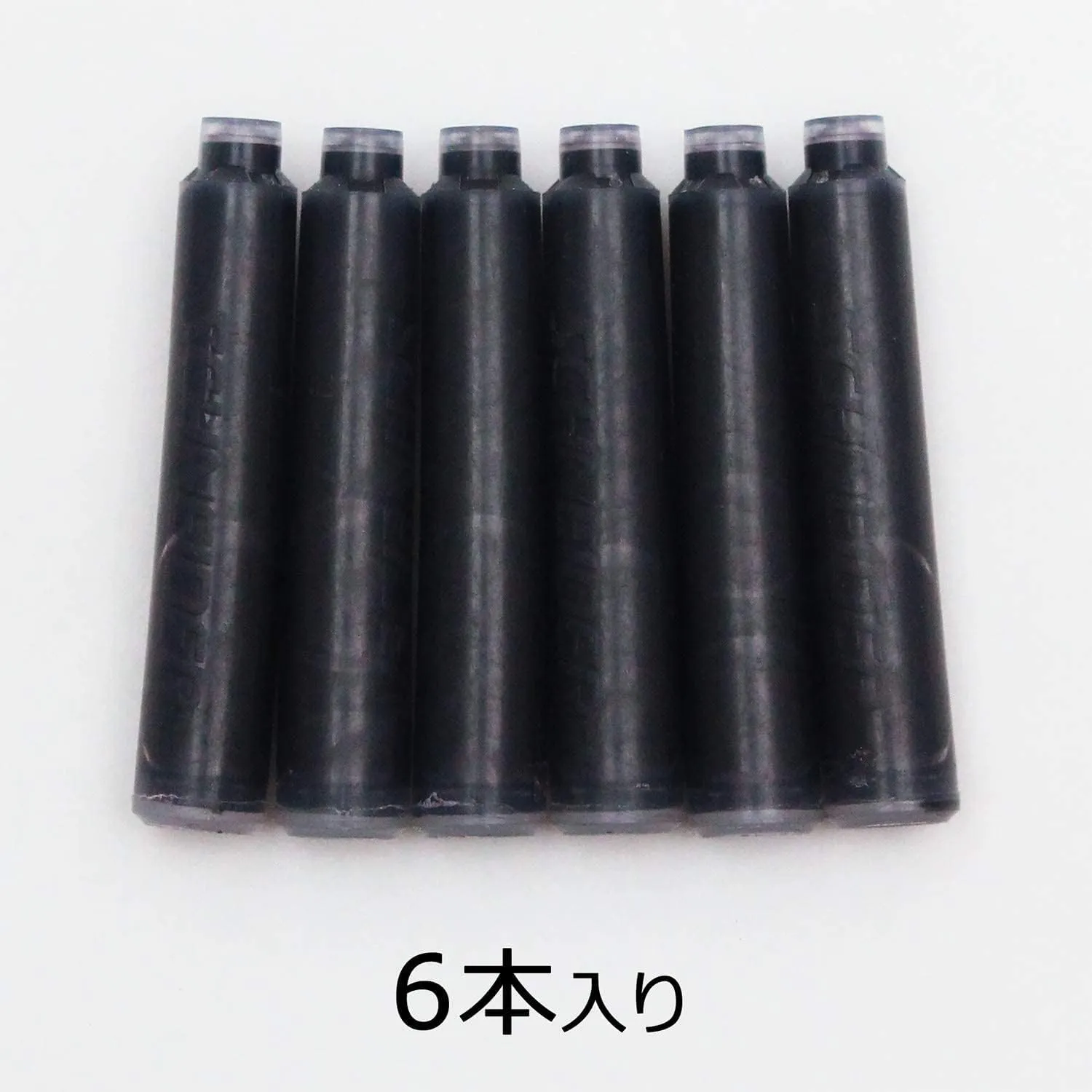 Schneider: Black Ink Cartridges - Compatible with Fountain or Rollerball Pens (6-Pack)