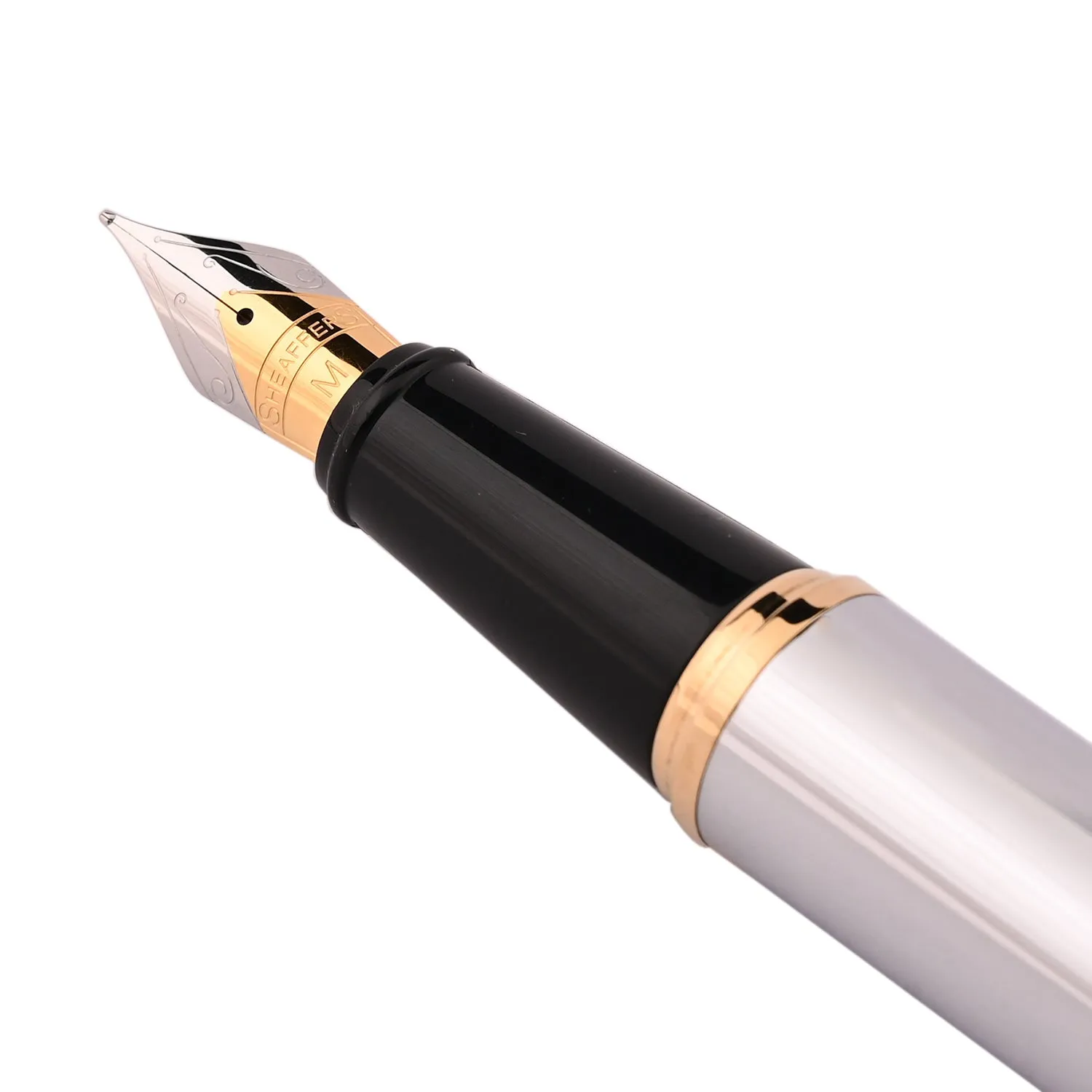 Sheaffer 300 Fountain Pen - Bright Chrome GT