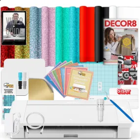 Silhouette Cameo 4 Siser HTV Variety Pack Bundle