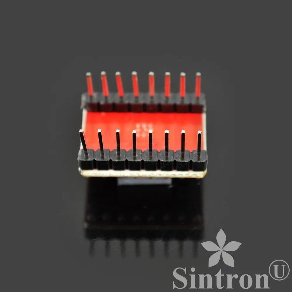 [Sintron] 5 Pcs A4988 StepStick Compatible Stepper Motor Driver Module with Heat Sink for 3D Printer Controller RAMPS 1.4 Arduino Mega Pololu Shield Arduino RepRap (A4988*5)