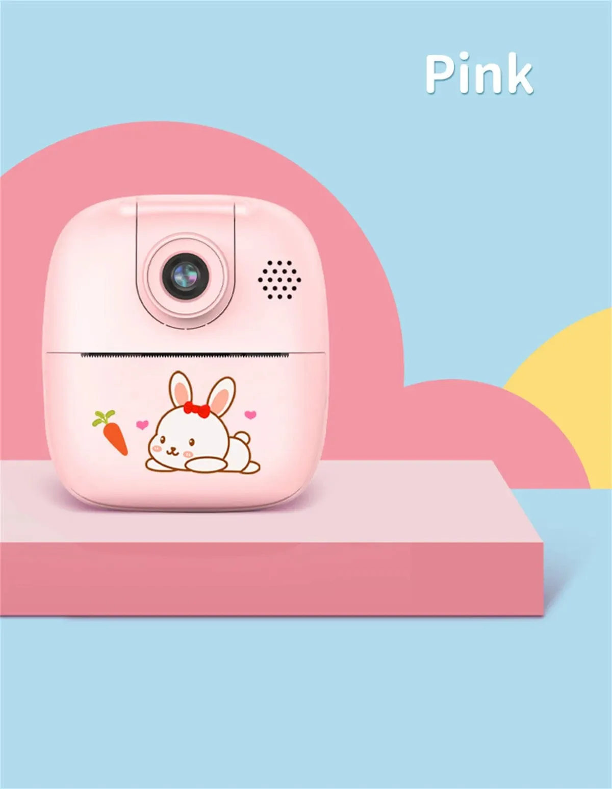 SnapPix Jr. - High-Definition Kids' SLR Camera with Instant Print
