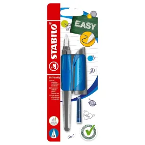 STABILO EASYbuddy Ergonomic Refillable School Fountain Pen 'M' Nib Blue
