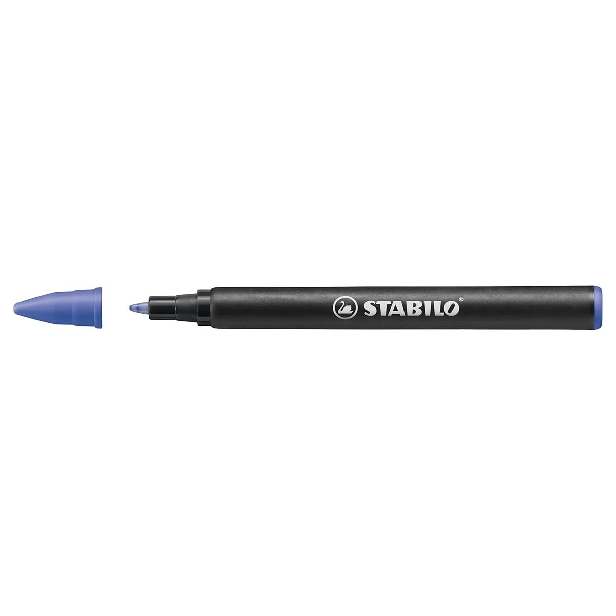 STABILO EASYoriginal Handwriting Rollerball Pen Blue Refill Cartridges (6 Pack)