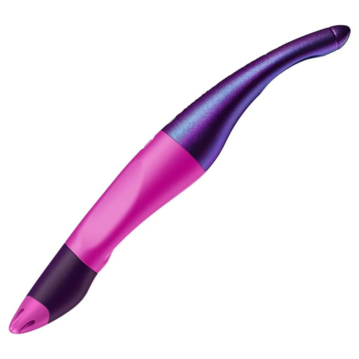 STABILO EASYoriginal Holograph Refillable Handwriting Rollerball Pen Magenta Right Handed Grip