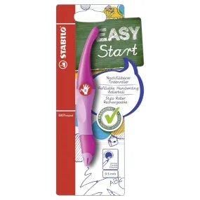 STABILO EASYoriginal Refillable Handwriting Rollerball Pen Pink Right Handed Grip