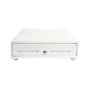 Star Micronics, Cash Drawer, White, 16Wx16D, Printer Driven, 5Bill-8Coin, 2 Media Slots, Cable Included