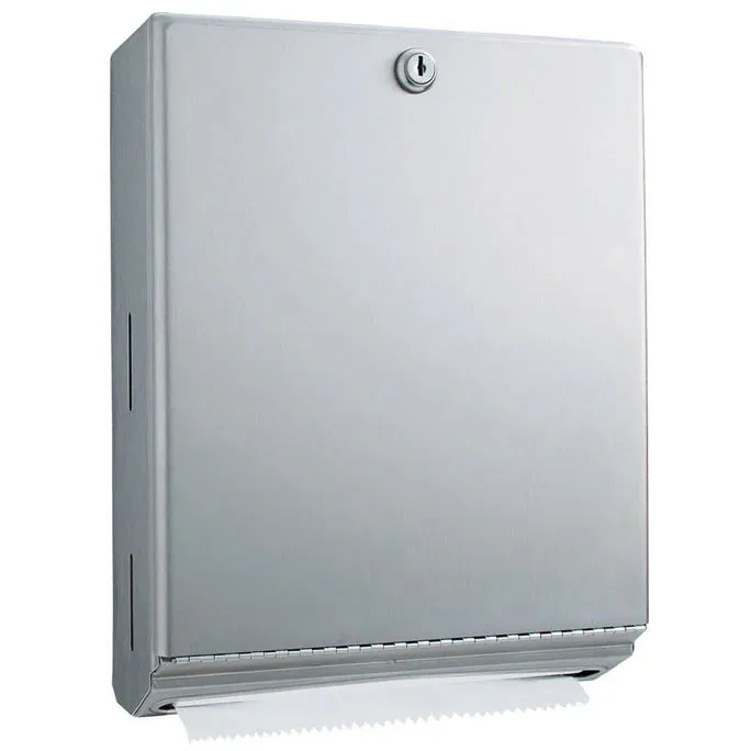 Sustainable Supply, MPTD200 Commercial Metal Paper Towel Dispenser, Multi-Fold & C-Fold