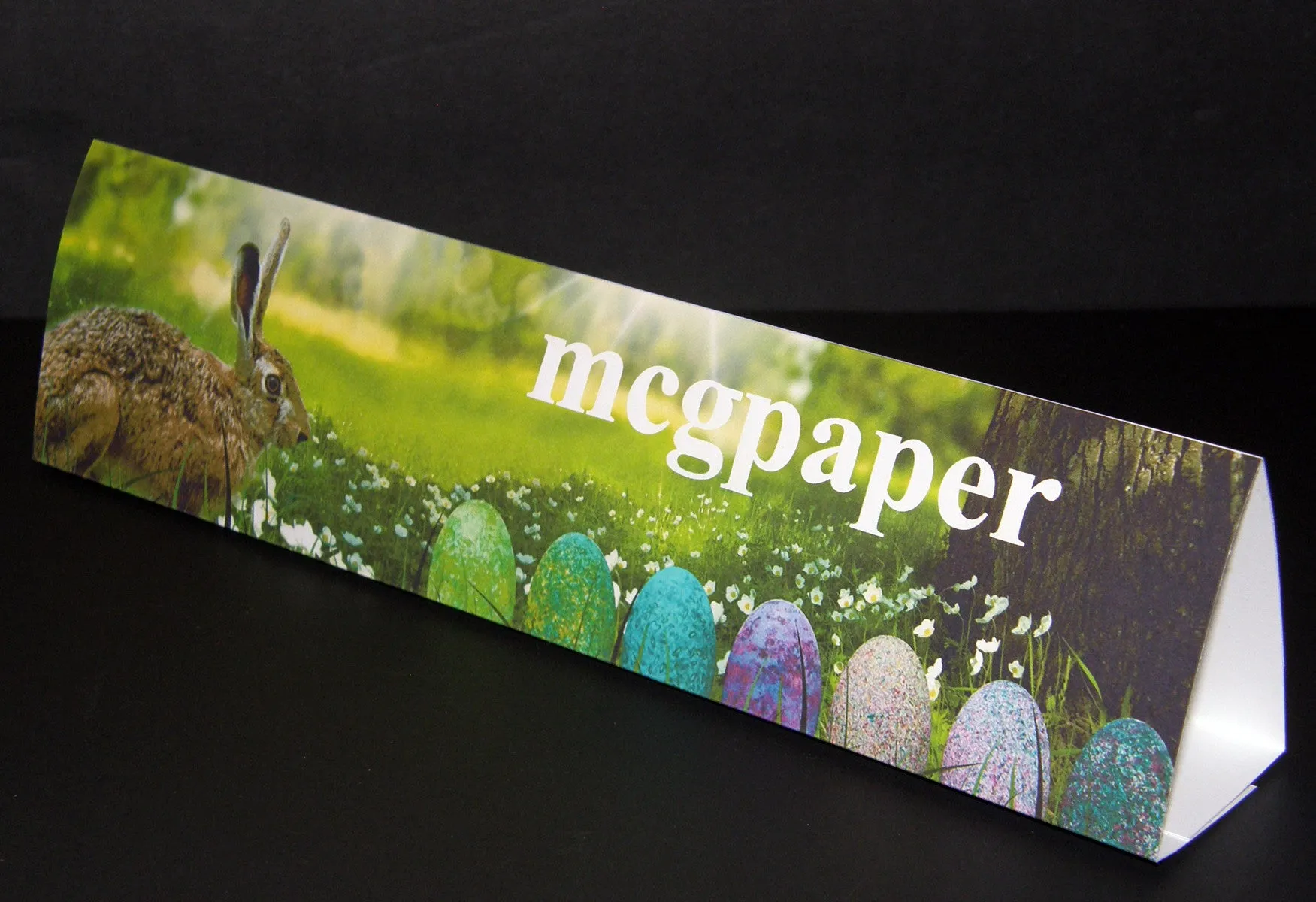 Table Tent Cards Horizontal Format