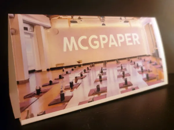 Table Tent Cards Horizontal Format