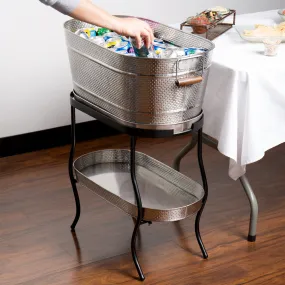 TABLECRAFT GTSS2313N BRICKHOUSE STAINLESS STEEL BEVERAGE TUB SET