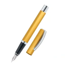 The Wholesale Company Online Vision Satin Fountain Pen - Golden Sand