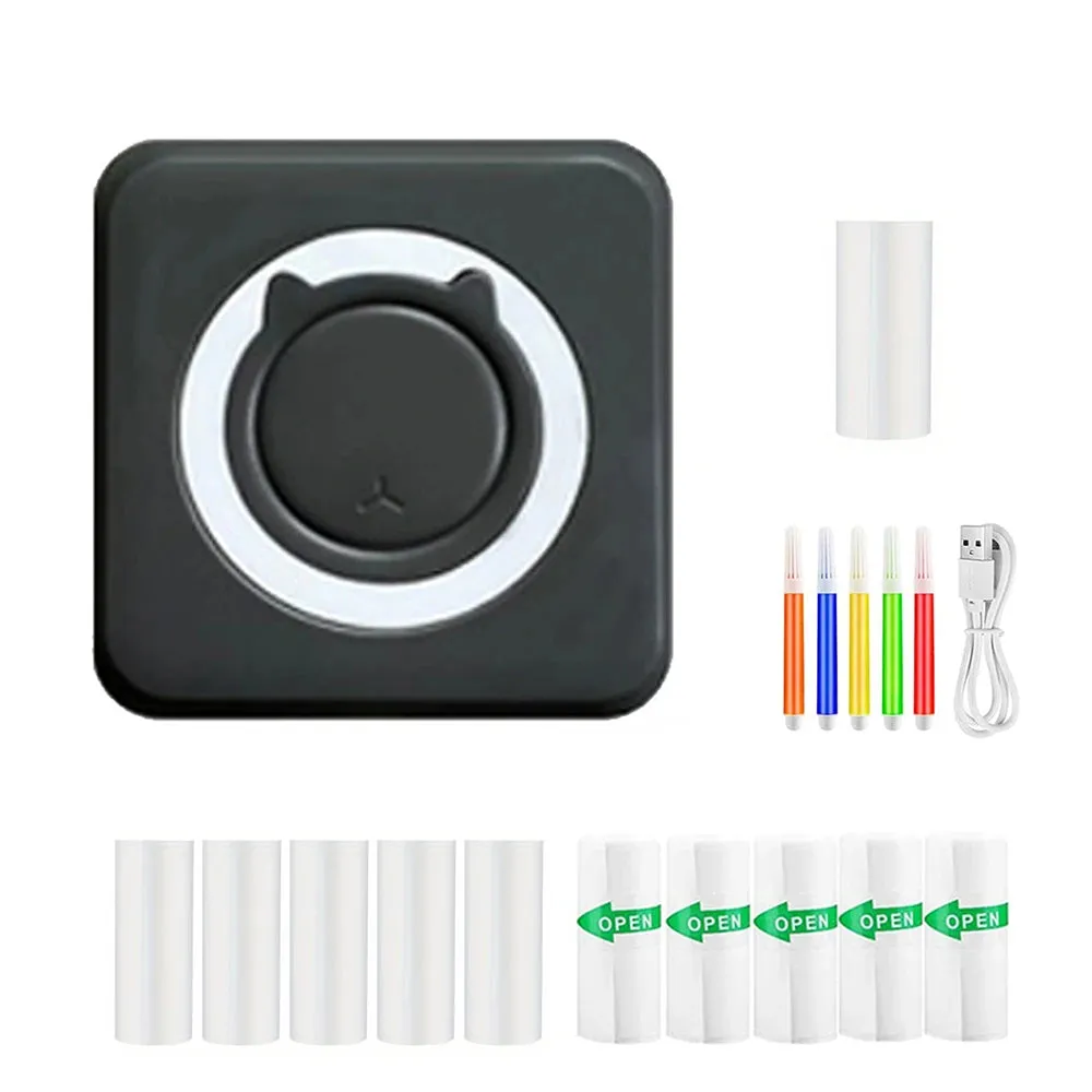 Thermal Mini Printer - Portable Inkless Bluetooth Printer