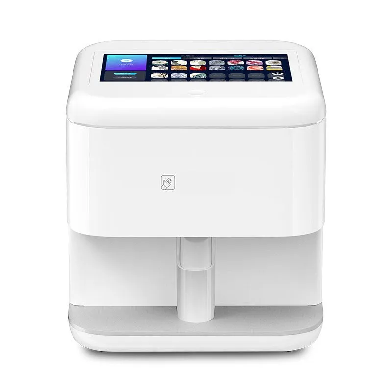 Touch Screen Mobile Nail Printing Machine Digital Intelligent Nail Art Printer for Salon Use Manicure DIY Nail Art Equipment
