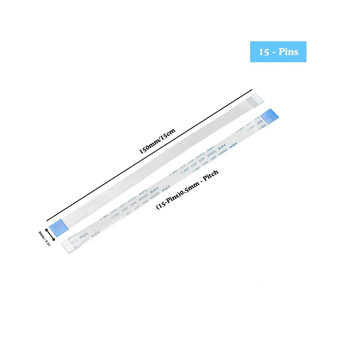 [Type-B] 0.5mm-Pitch FPC Reverse Ribbon Flexible Flat Cable