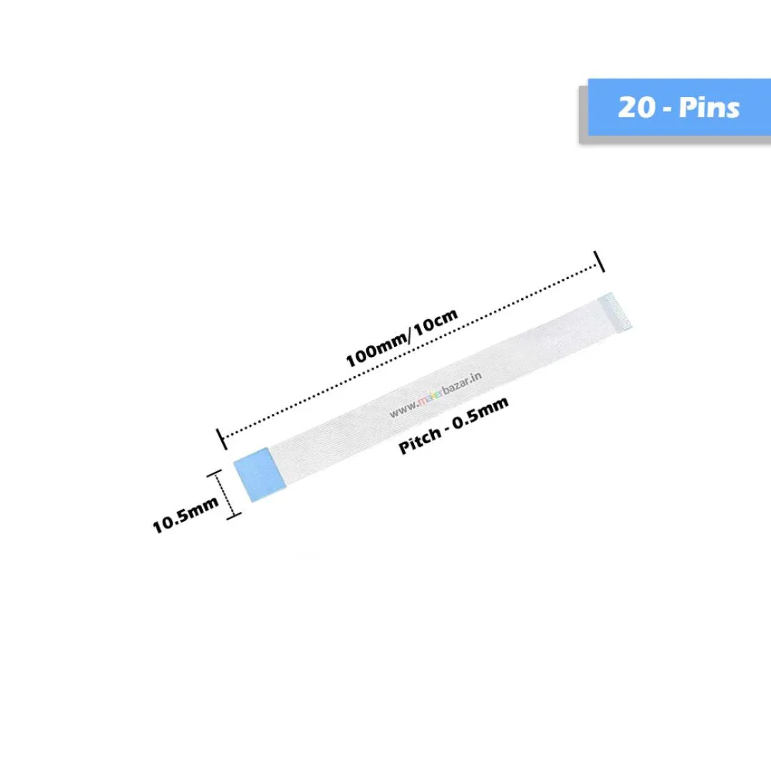 [Type-B] 0.5mm-Pitch FPC Reverse Ribbon Flexible Flat Cable