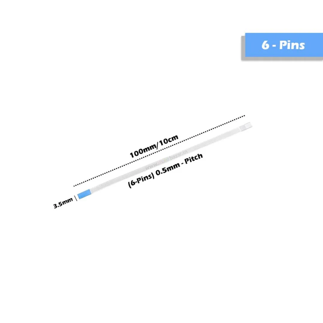 [Type-B] 0.5mm-Pitch FPC Reverse Ribbon Flexible Flat Cable