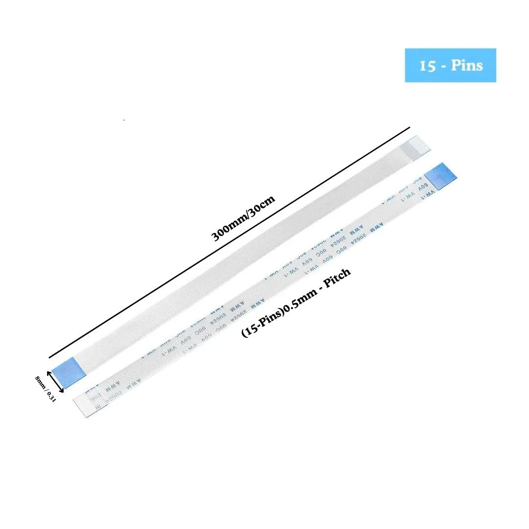 [Type-B] 0.5mm-Pitch FPC Reverse Ribbon Flexible Flat Cable