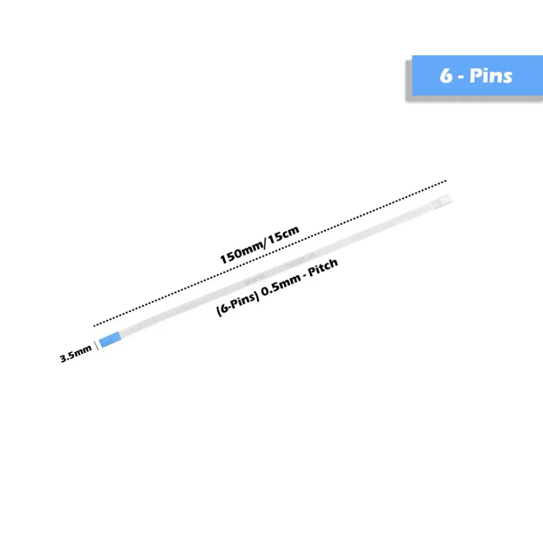 [Type-B] 0.5mm-Pitch FPC Reverse Ribbon Flexible Flat Cable