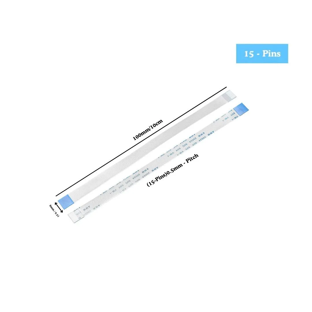 [Type-B] 0.5mm-Pitch FPC Reverse Ribbon Flexible Flat Cable