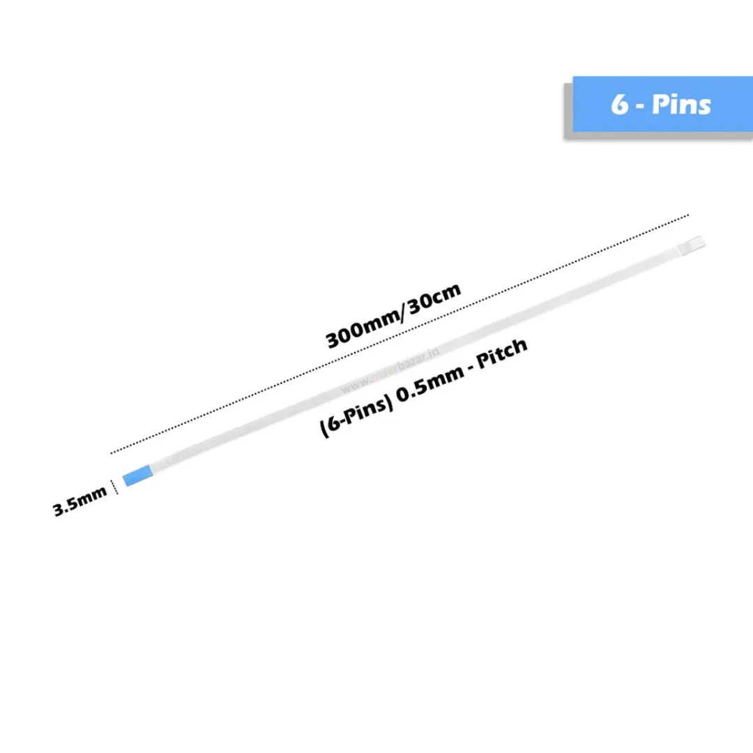 [Type-B] 0.5mm-Pitch FPC Reverse Ribbon Flexible Flat Cable