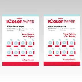 UniNet iColor 560 Standard 2-Step Transfer Paper and Adhesive 8.27x11.69 | White toner printer paper