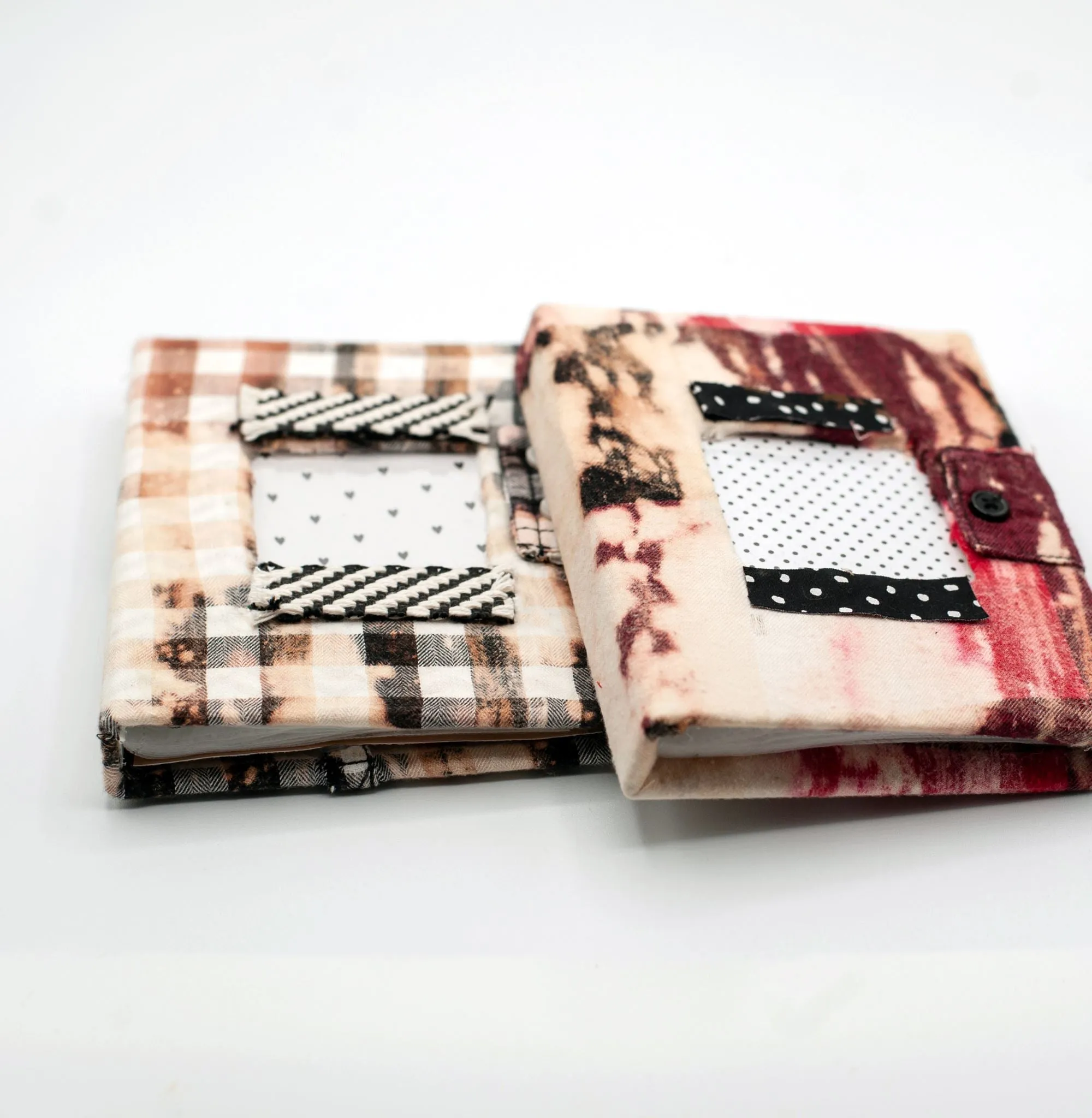 Upcycled Flannel Photo Album Keepsake