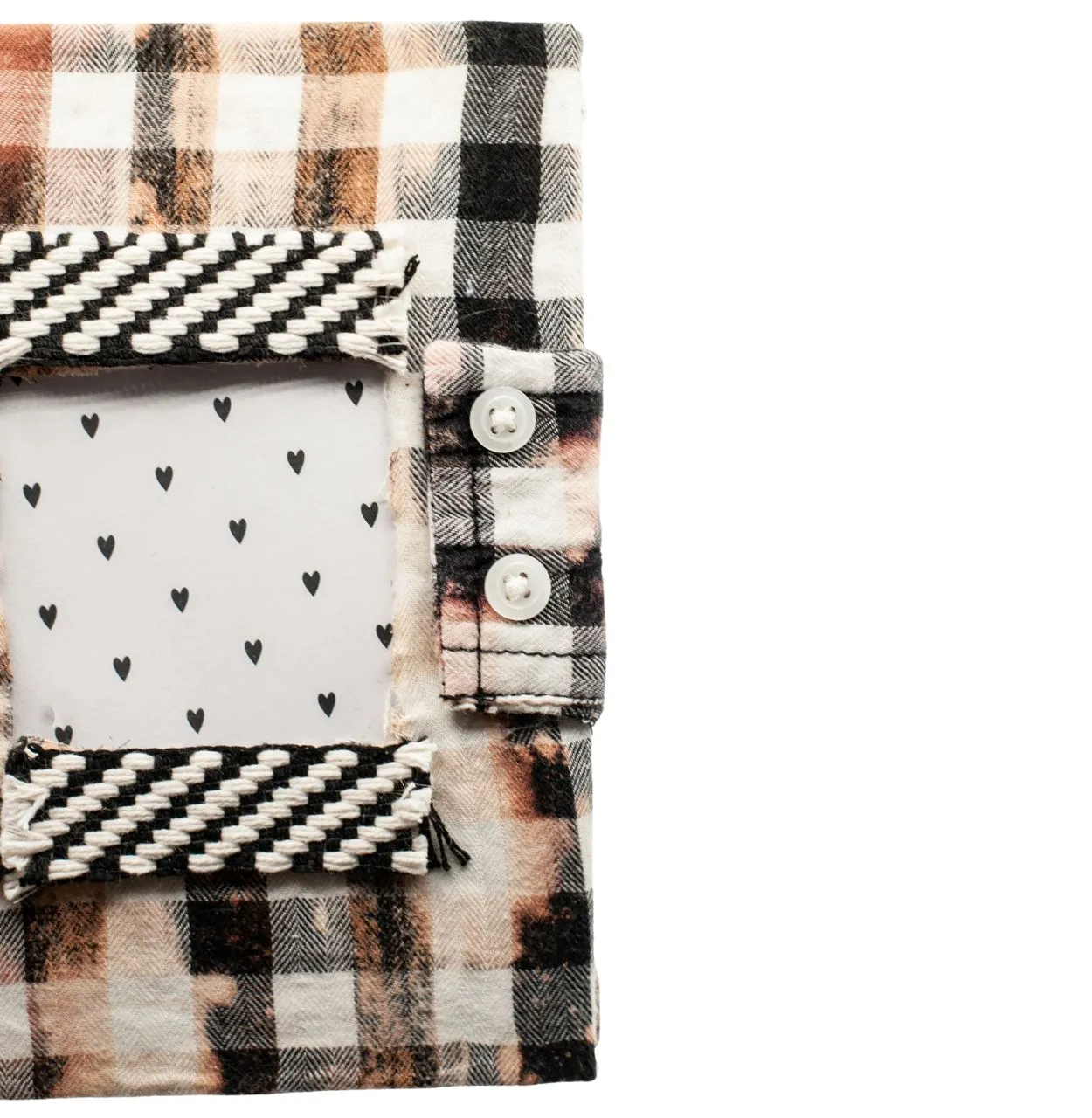 Upcycled Flannel Photo Album Keepsake