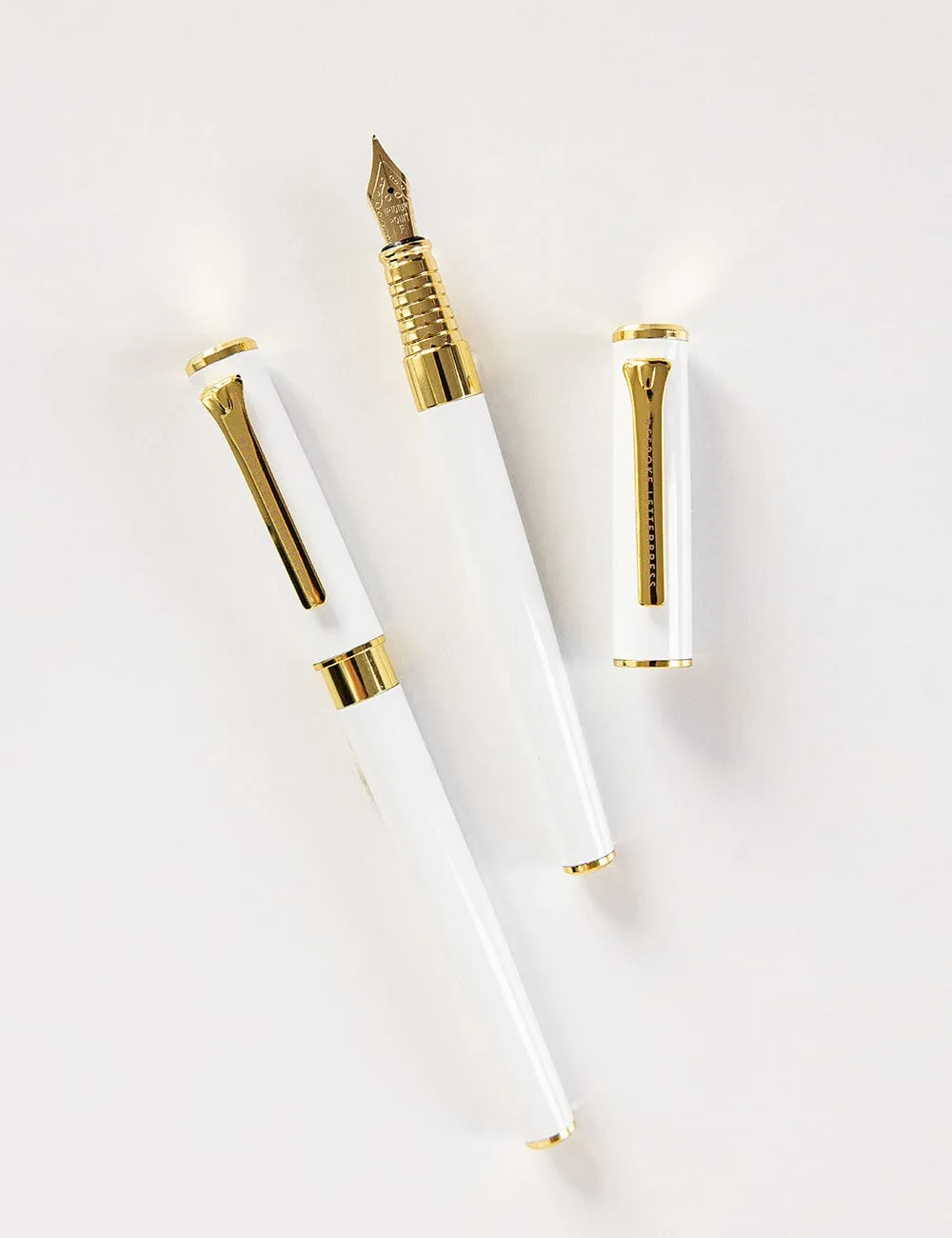 White Fountain Pen (Boxed)