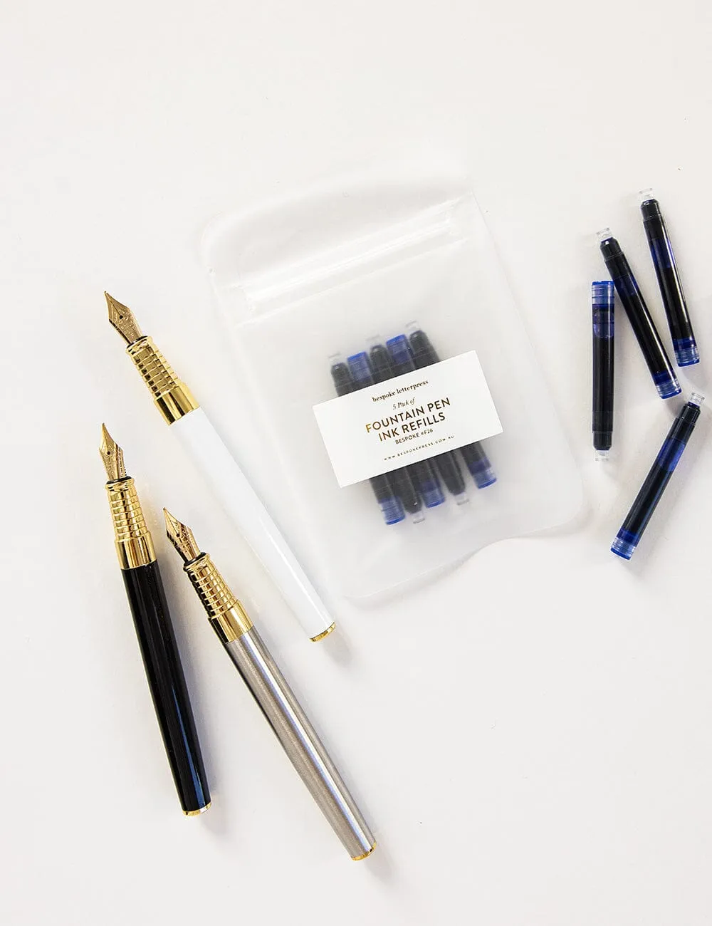 White Fountain Pen (Boxed)