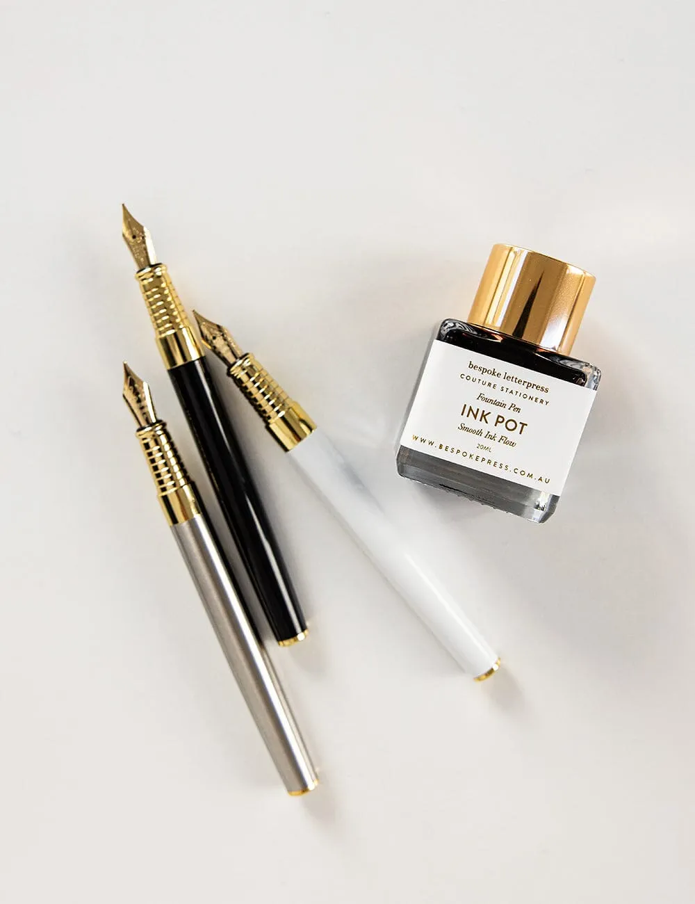 White Fountain Pen (Boxed)