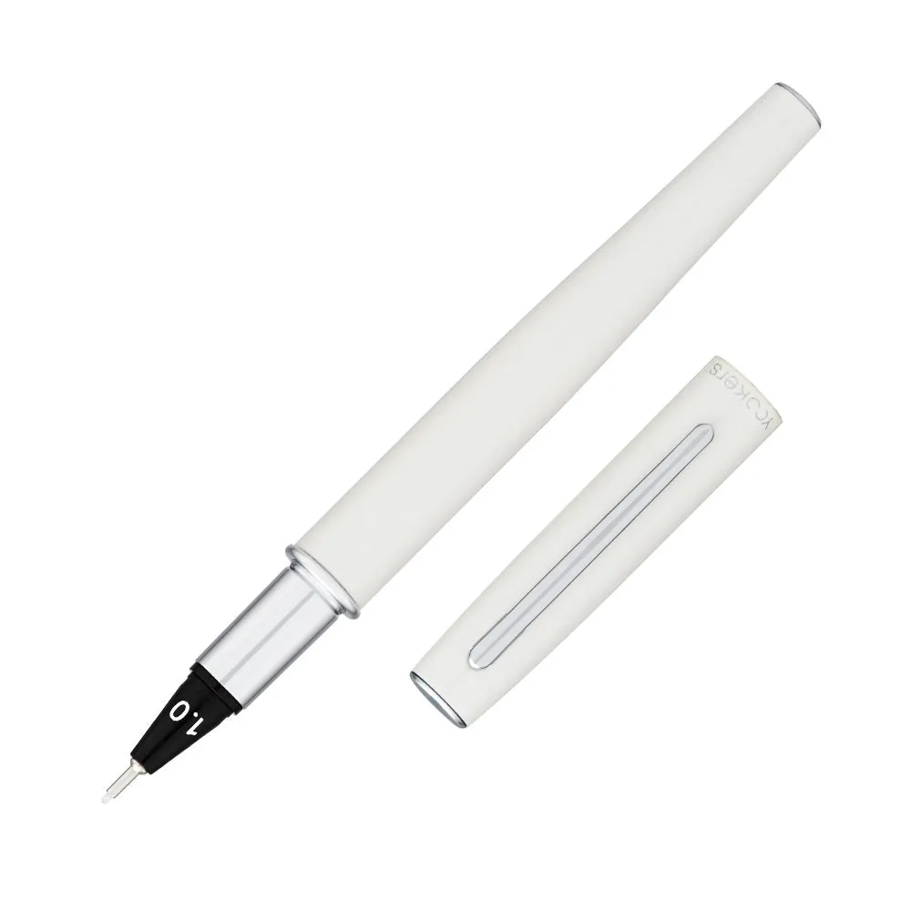 Yookers Yooth 591 Fibre Tip Pen White Lacquer 1.0mm