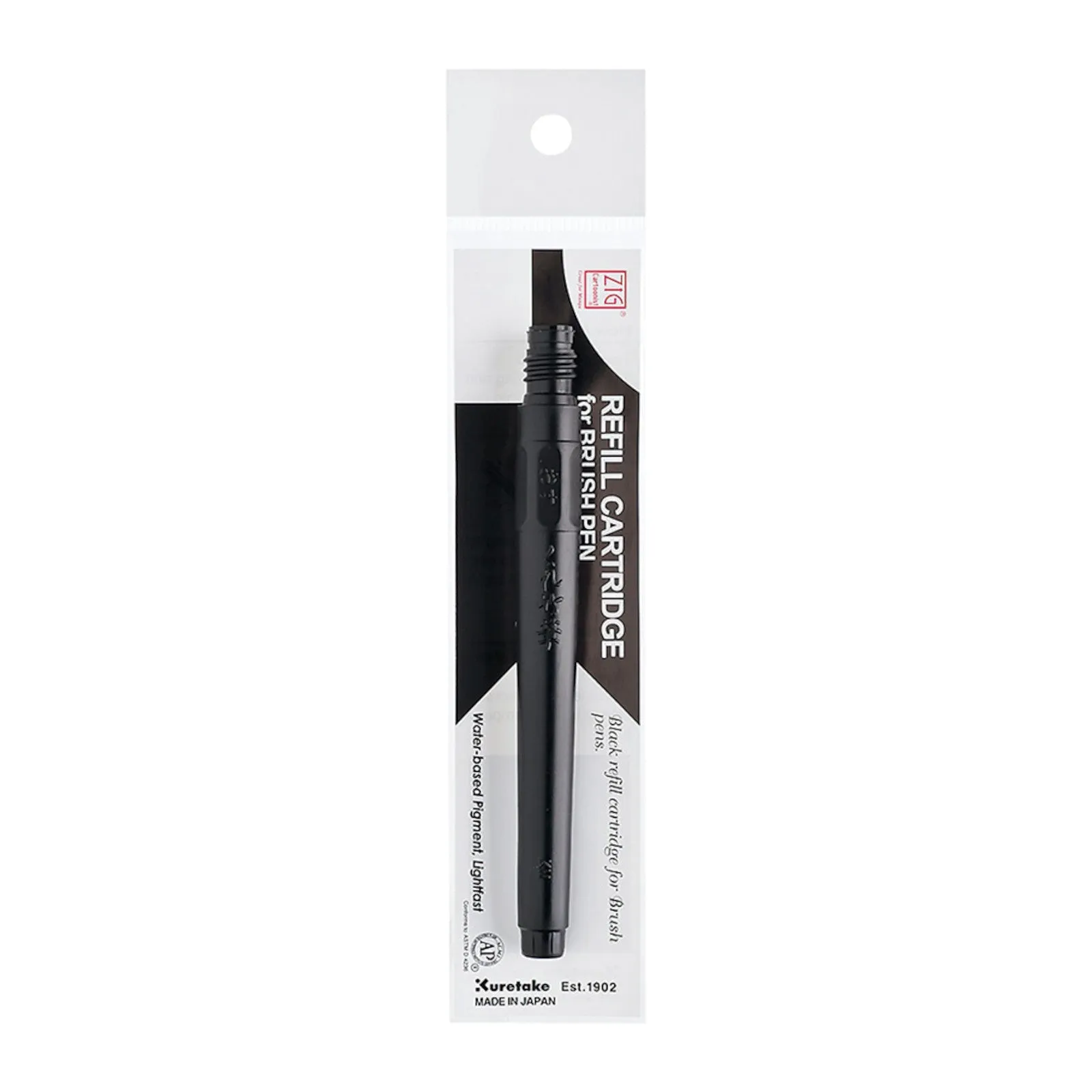 ZIG Kuretake Cartoonist Brush Pen - Black